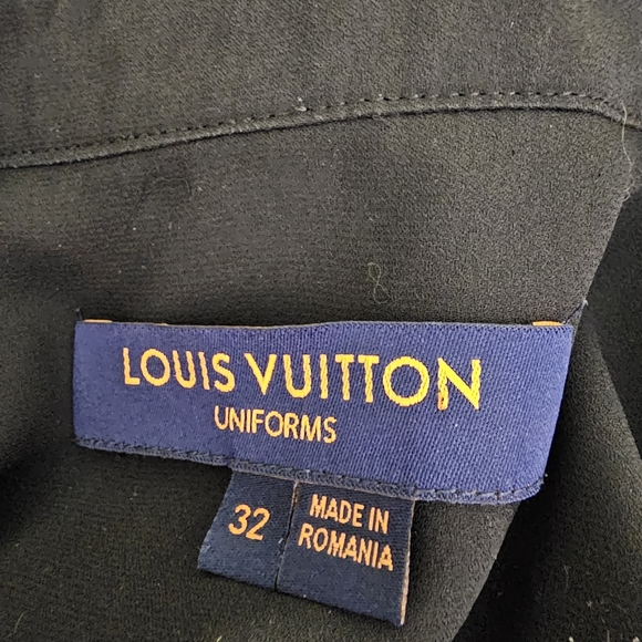 Louis Vuitton Uniforms Black Tiered Shirt Dress - Picture 6 of 8